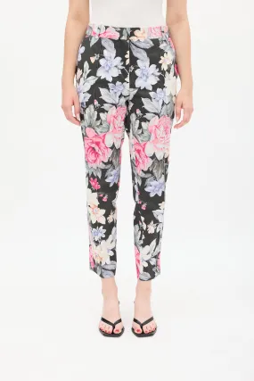 2012 Floral Cropped Trouser