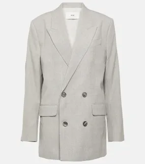 Ami Paris Double-breasted wool blazer