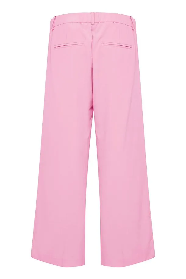 Byoung Bydanta Cropped Trousers Pink
