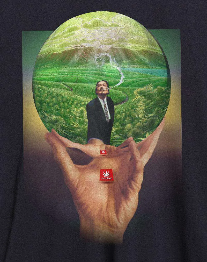 DALI ESCHER REFLECTION RACERBACK