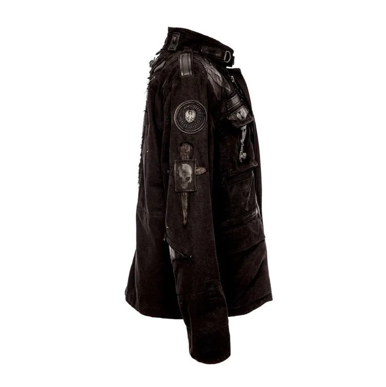 Dust   Beau X N.I.C.E Collective Collaboration All Black Everything Denim Jacket