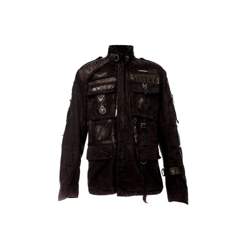 Dust   Beau X N.I.C.E Collective Collaboration All Black Everything Denim Jacket