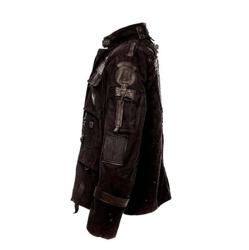 Dust   Beau X N.I.C.E Collective Collaboration All Black Everything Denim Jacket