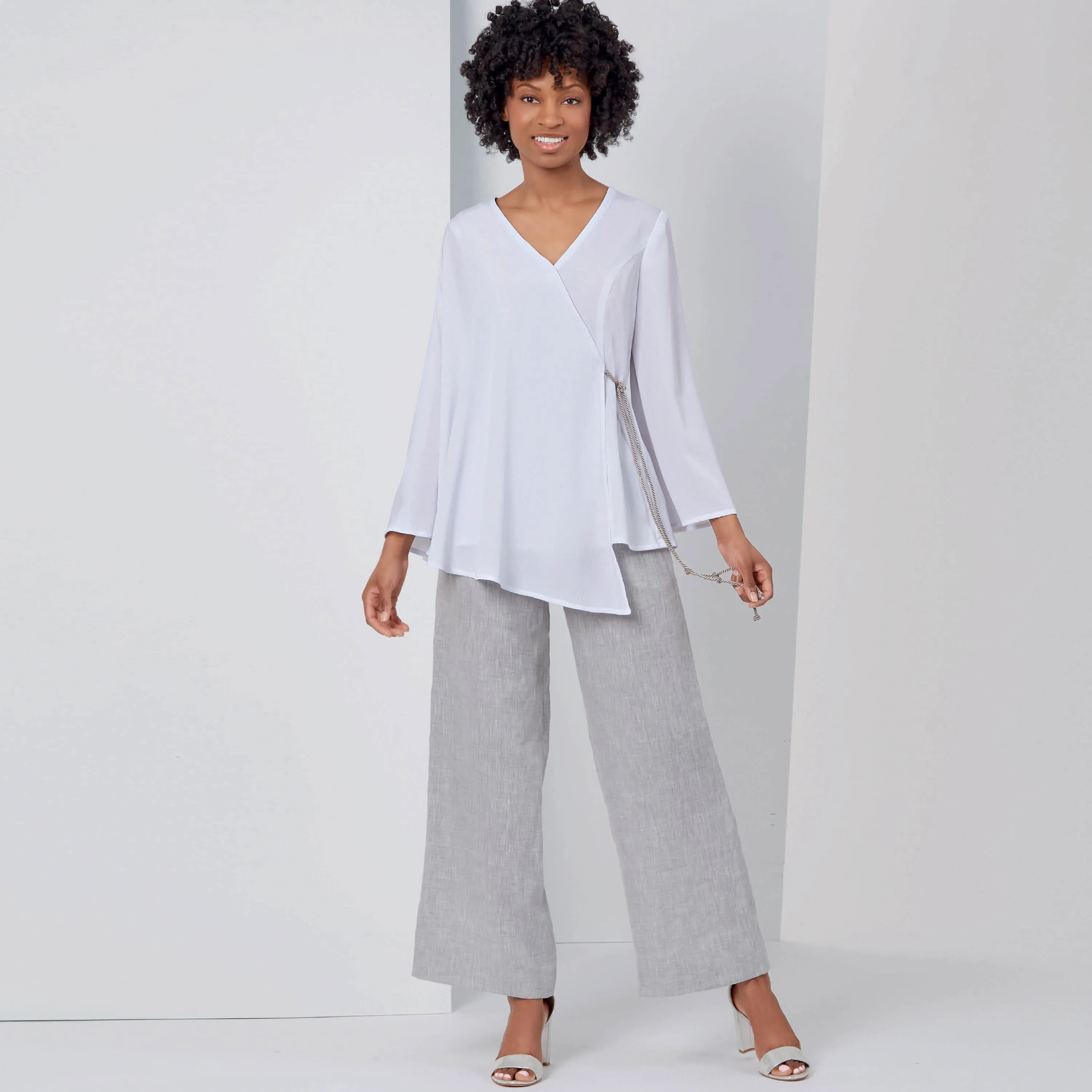 New Look Sewing Pattern N6625 - Misses' Tops and Pull On Trousers