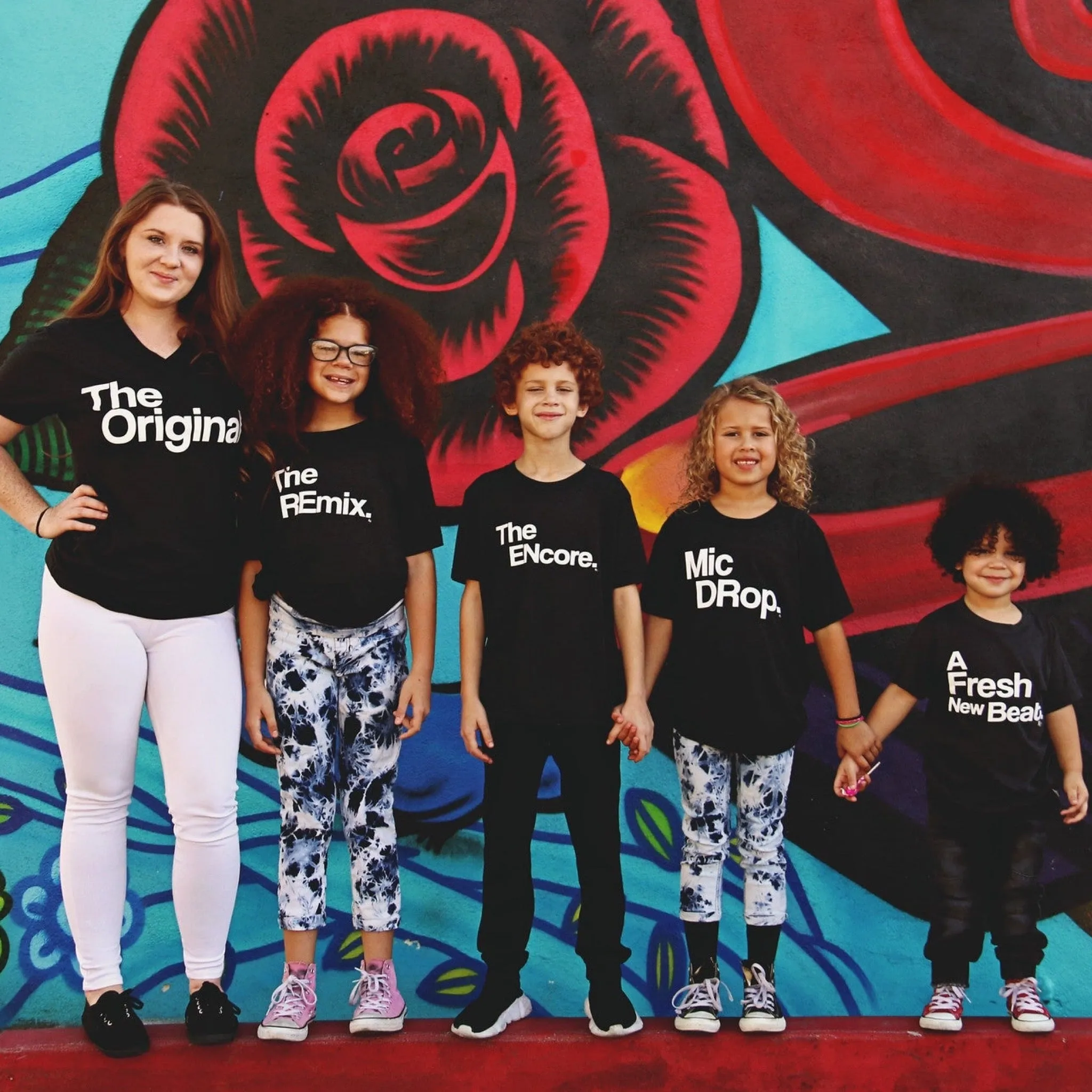 The Original The Remix The Encore® Family Matching Shirts - Black