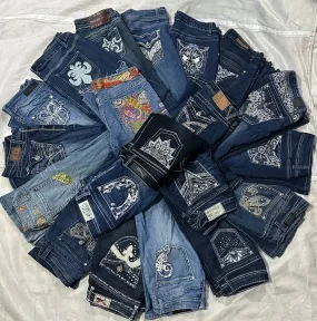 Women flared jeans 25 pieces
