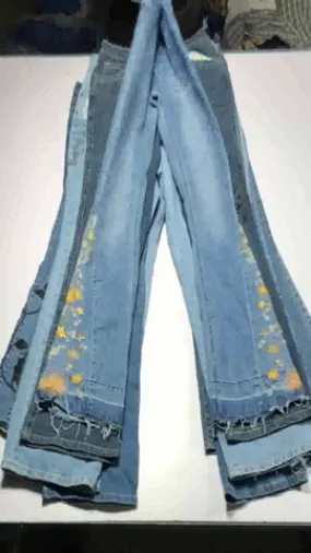 Y2K Embellished Flare Jeans